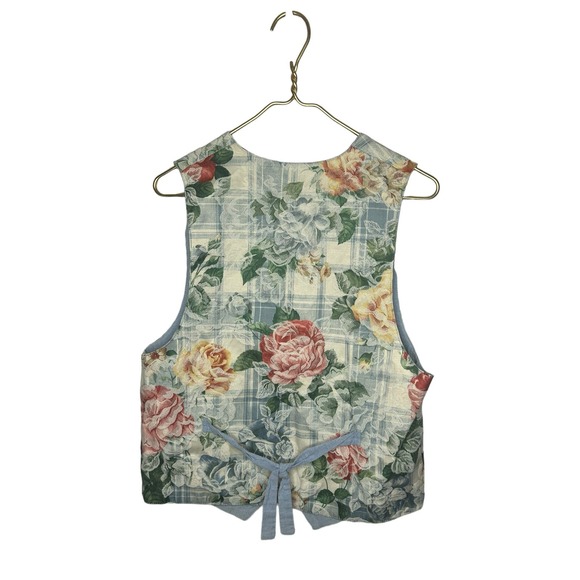 Faith Mountain Company vintage‎ floral double sided sz medium womens - Picture 2 of 2